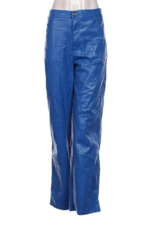 Pantaloni de femei Bershka, Mărime L, Culoare Albastru, Preț 52,46 Lei