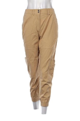 Dámské kalhoty  Bershka, Velikost S, Barva Béžová, Cena  369,00 Kč