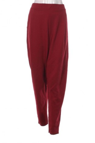Dámské kalhoty  Boohoo, Velikost 3XL, Barva Červená, Cena  462,00 Kč