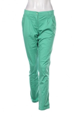 Дамски панталон Bpc Bonprix Collection, Размер M, Цвят Зелен, Цена 17,60 лв.
