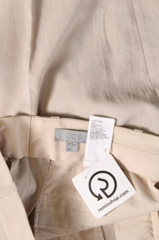 Pantaloni de femei COS, Mărime M, Culoare Bej, Preț 173,11 Lei