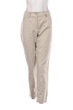 Pantaloni de femei Canda, Mărime L, Culoare Bej, Preț 95,39 Lei