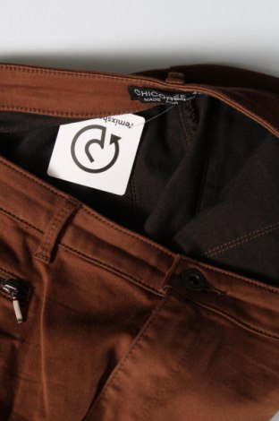 Дамски панталон Chicoree, Размер L, Цвят Кафяв, Цена 17,40 лв.