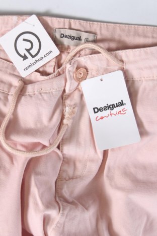 Pantaloni de femei Desigual, Mărime S, Culoare Roz, Preț 298,99 Lei