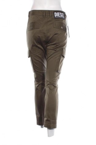 Pantaloni de femei Diesel, Mărime M, Culoare Verde, Preț 730,92 Lei
