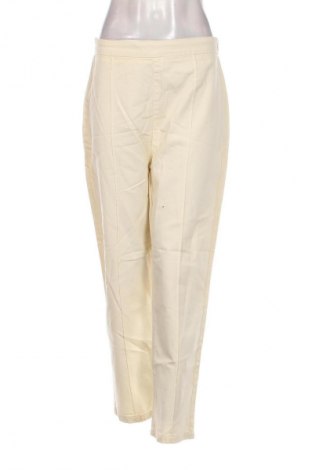Pantaloni de femei Edited, Mărime M, Culoare Ecru, Preț 67,44 Lei