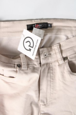 Pantaloni de femei Enjoi, Mărime S, Culoare Bej, Preț 42,77 Lei