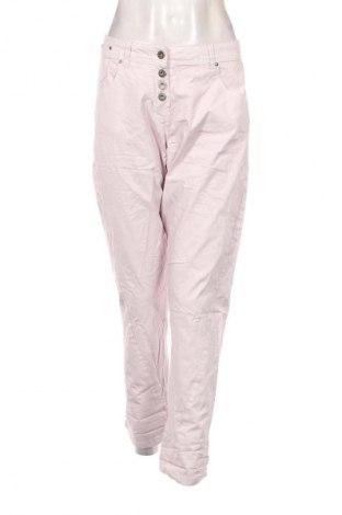 Pantaloni de femei Et Compagnie by Women dept, Mărime L, Culoare Roz, Preț 95,39 Lei