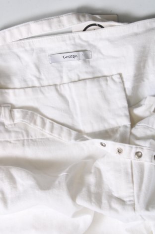 Γυναικείο παντελόνι George, Μέγεθος M, Χρώμα Λευκό, Τιμή 8,29 €