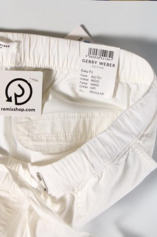Γυναικείο παντελόνι Gerry Weber, Μέγεθος L, Χρώμα Λευκό, Τιμή 20,91 €