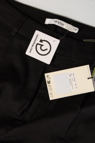 Pantaloni de femei Gestuz, Mărime S, Culoare Negru, Preț 671,05 Lei