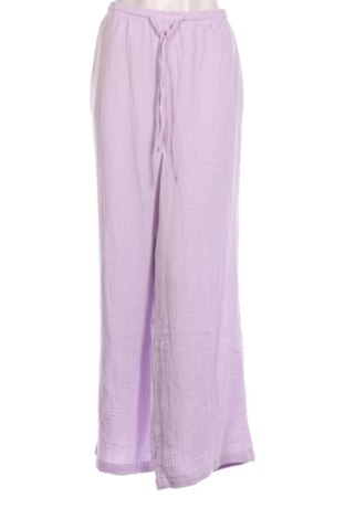 Dámské kalhoty  Gina Tricot, Velikost XL, Barva Fialová, Cena  450,00 Kč