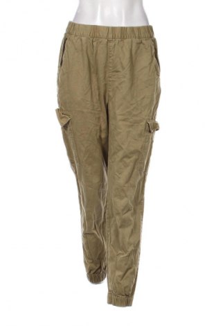 Дамски панталон H&M, Размер L, Цвят Зелен, Цена 29,00 лв.