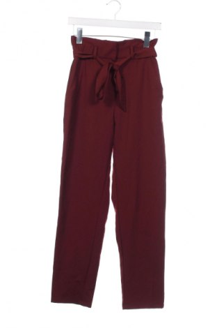 Dámské kalhoty  H&M, Velikost XS, Barva Červená, Cena  208,00 Kč