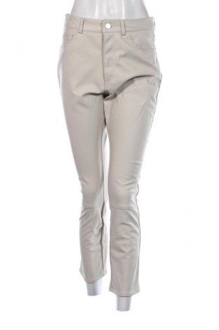 Дамски панталон H&M, Размер M, Цвят Екрю, Цена 29,33 лв.