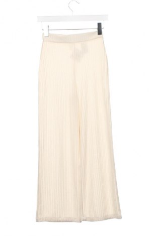 Pantaloni de femei H&M, Mărime XS, Culoare Ecru, Preț 74,00 Lei