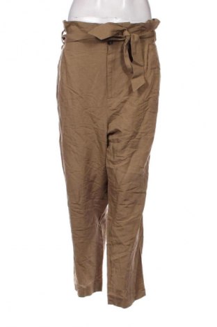 Pantaloni de femei H&M, Mărime XXL, Culoare Maro, Preț 151,32 Lei