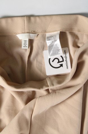 Pantaloni de femei H&M, Mărime S, Culoare Bej, Preț 26,71 Lei