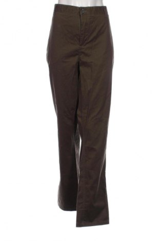 Дамски панталон Kiabi, Размер 4XL, Цвят Зелен, Цена 13,92 лв.