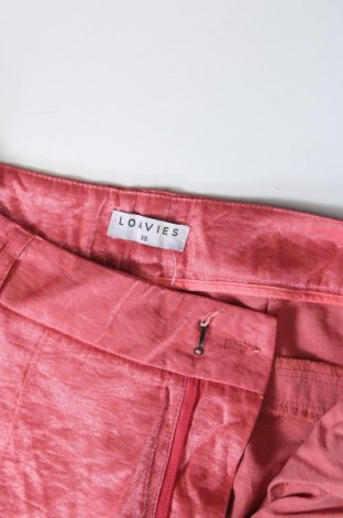 Γυναικείο παντελόνι Loavies, Μέγεθος XS, Χρώμα Ρόζ , Τιμή 11,41 €