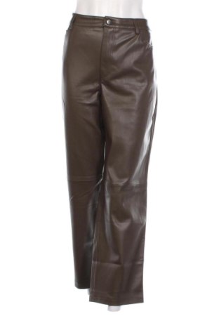 Дамски панталон Mango, Размер XL, Цвят Кафяв, Цена 42,35 лв.