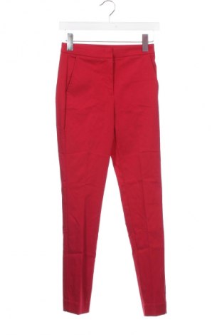 Дамски панталон Mango, Размер XS, Цвят Червен, Цена 35,29 лв.