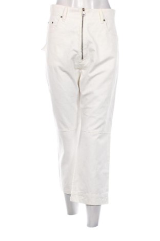 Pantaloni de femei Mango, Mărime M, Culoare Alb, Preț 86,73 Lei