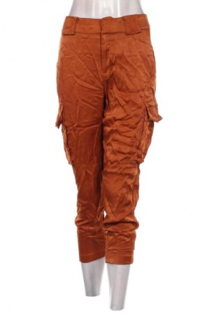 Pantaloni de femei Mango, Mărime M, Culoare Portocaliu, Preț 111,84 Lei