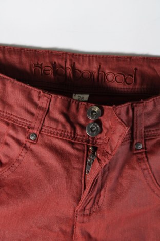 Dámské kalhoty  Neighborhood, Velikost L, Barva Červená, Cena  231,00 Kč