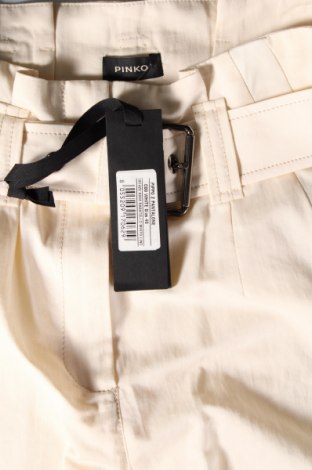 Γυναικείο παντελόνι Pinko, Μέγεθος XS, Χρώμα Εκρού, Τιμή 82,79 €