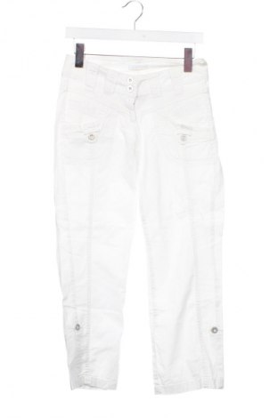 Dámské kalhoty  Promod, Velikost XS, Barva Bílá, Cena  343,00 Kč