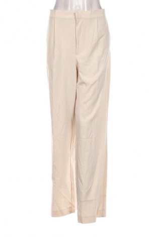 Damskie spodnie Pull&Bear, Rozmiar XL, Kolor Beżowy, Cena 147,13 zł