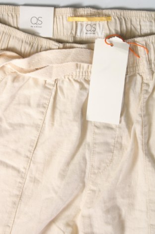Dámské kalhoty  Q/S by S.Oliver, Velikost M, Barva Krémová, Cena  1 348,00 Kč