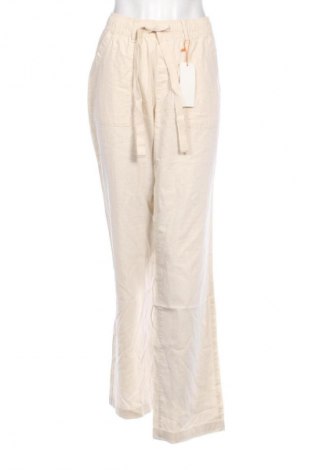 Γυναικείο παντελόνι Q/S by S.Oliver, Μέγεθος M, Χρώμα Εκρού, Τιμή 23,97 €