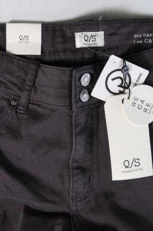 Γυναικείο παντελόνι Q/S by S.Oliver, Μέγεθος M, Χρώμα Γκρί, Τιμή 35,04 €