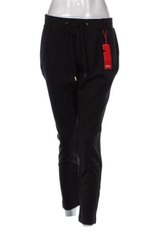 Γυναικείο παντελόνι S.Oliver, Μέγεθος S, Χρώμα Μαύρο, Τιμή 47,57 €