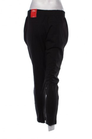 Дамски панталон S.Oliver, Размер S, Цвят Черен, Цена 55,80 лв.