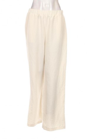 Γυναικείο παντελόνι SHEIN, Μέγεθος L, Χρώμα Εκρού, Τιμή 9,87 €