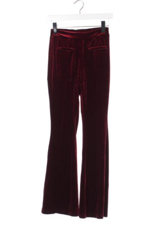 Дамски панталон SHEIN, Размер XS, Цвят Червен, Цена 13,05 лв.