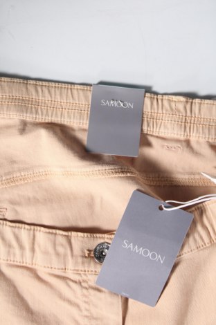 Dámské kalhoty  Samoon, Velikost 3XL, Barva Béžová, Cena  418,00 Kč