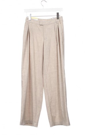 Pantaloni de femei Sinsay, Mărime XXS, Culoare Bej, Preț 117,35 Lei