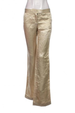 Pantaloni de femei Stella McCartney, Mărime S, Culoare Auriu, Preț 191,99 Lei