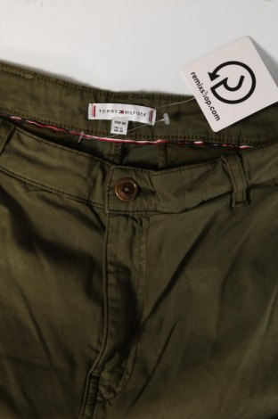 Pantaloni de femei Tommy Hilfiger, Mărime M, Culoare Verde, Preț 204,99 Lei