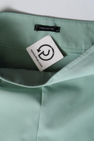 Dámské kalhoty  Trendyol, Velikost M, Barva Zelená, Cena  296,00 Kč