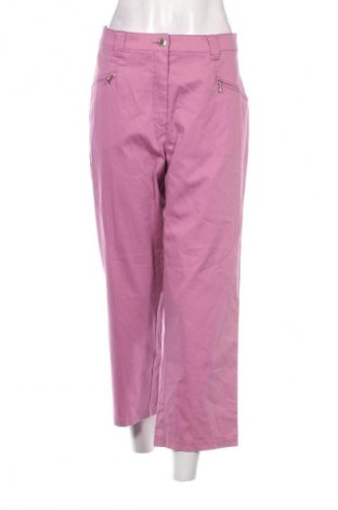 Pantaloni de femei Ulla Popken, Mărime XL, Culoare Roz, Preț 168,26 Lei
