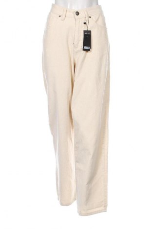 Дамски панталон Urban Classics, Размер XS, Цвят Екрю, Цена 38,50 лв.