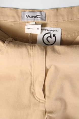 Pantaloni de femei Vunic, Mărime M, Culoare Bej, Preț 40,15 Lei