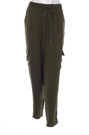 Pantaloni de femei Yessica, Mărime L, Culoare Verde, Preț 73,98 Lei