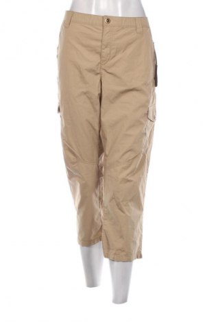 Pantaloni de femei Yessica, Mărime XL, Culoare Bej, Preț 117,63 Lei