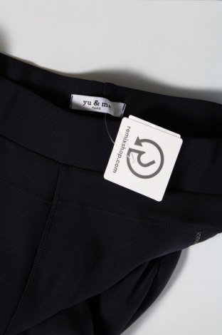 Дамски панталон Yu & Me, Размер M, Цвят Син, Цена 13,05 лв.